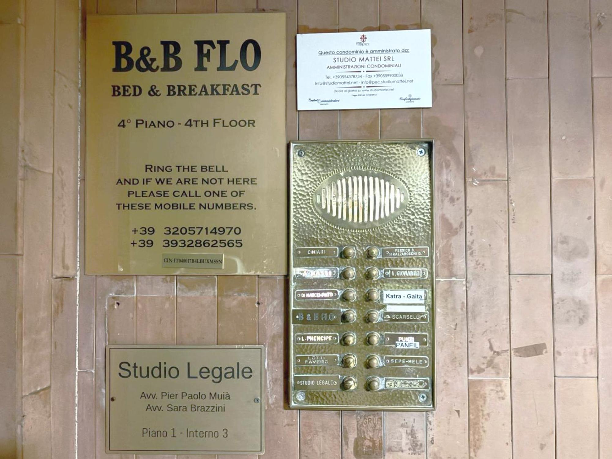 B&B Flo Florens Exteriör bild